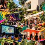 Vibrant Museum Festival Collage